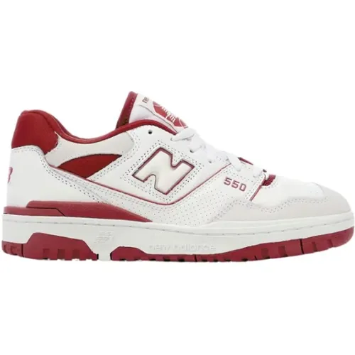 Bordeaux Sneakers Inspired by 80s and 90s Basketball Models , male, Sizes: 7 1/2 UK, 2 UK - New Balance - Modalova