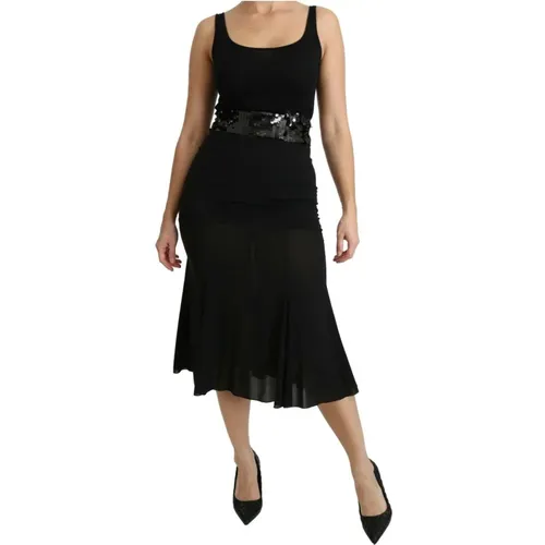 Midi Kleider , Damen, Größe: XS - Dolce & Gabbana - Modalova