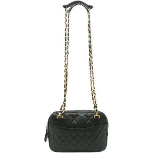 Pre-owned Leather chanel-bags , female, Sizes: ONE SIZE - Chanel Vintage - Modalova