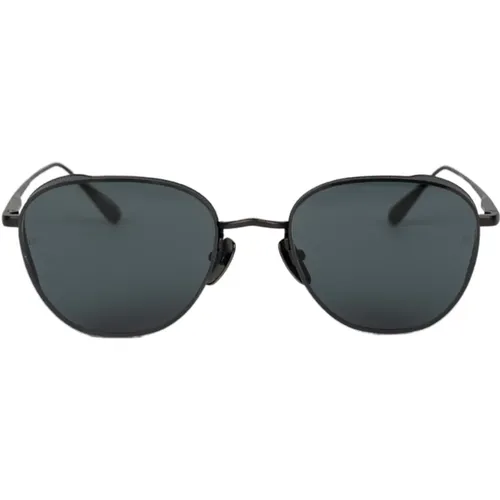 Black Series Sunglasses in Grey , unisex, Sizes: ONE SIZE - Linda Farrow - Modalova