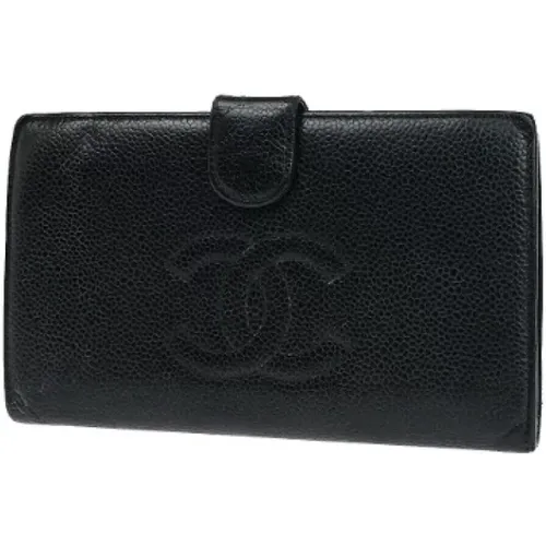 Pre-owned Leather wallets , female, Sizes: ONE SIZE - Chanel Vintage - Modalova