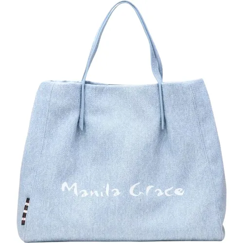 Doris Media Bag , female, Sizes: ONE SIZE - Manila Grace - Modalova