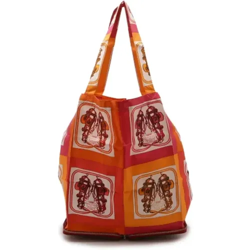 Pre-owned Silk totes , female, Sizes: ONE SIZE - Hermès Vintage - Modalova