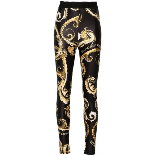 Stilvolle Hosen für Modebegeisterte , Damen, Größe: XS - Versace Jeans Couture - Modalova