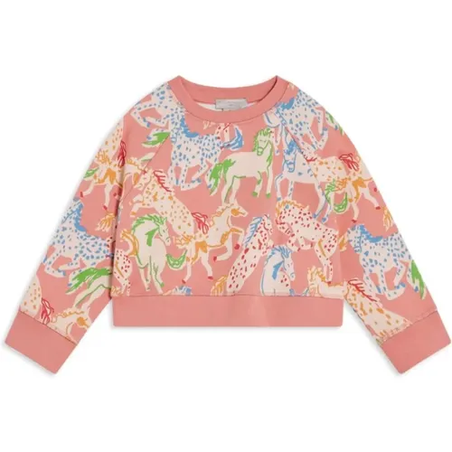 Pink Sweatshirt - Stella Mccartney - Modalova