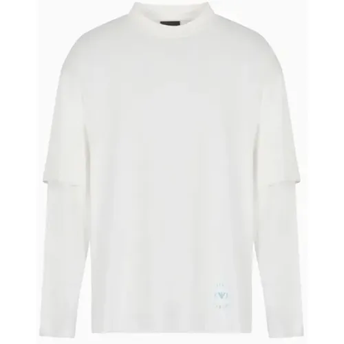 Weiße Hot T-Shirt - L - Emporio Armani - Modalova