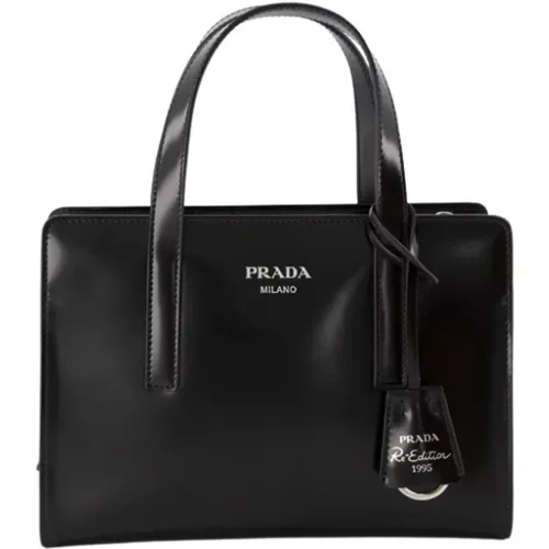 Re-Edition 1995 Leather Bag , female, Sizes: ONE SIZE - Prada - Modalova