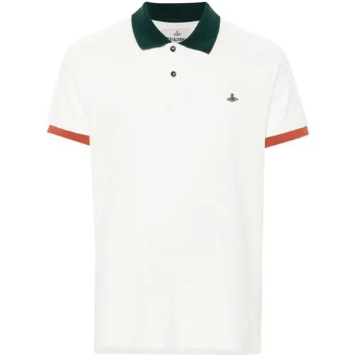 Polo Shirt with Orb Logo , male, Sizes: S, 2XL, M - Vivienne Westwood - Modalova