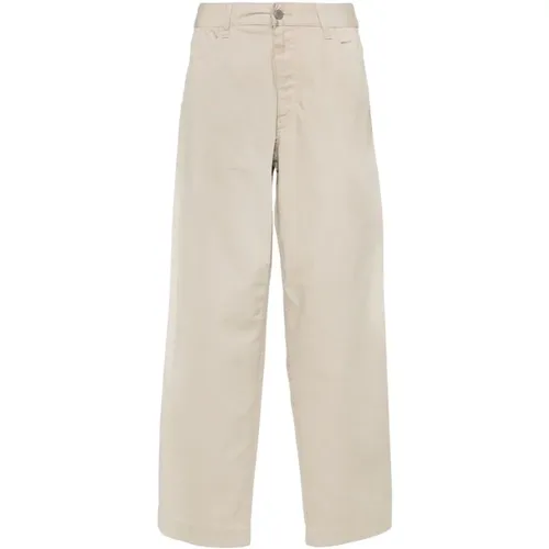 Jeans mit Logo Patch und Weitem Bein , Herren, Größe: W30 - Emporio Armani - Modalova