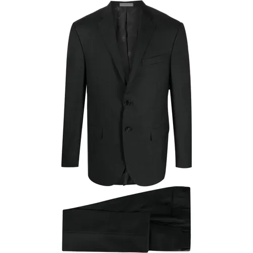 Super 130's Wool Suit, Made in Italy , male, Sizes: L, 2XL - Corneliani - Modalova