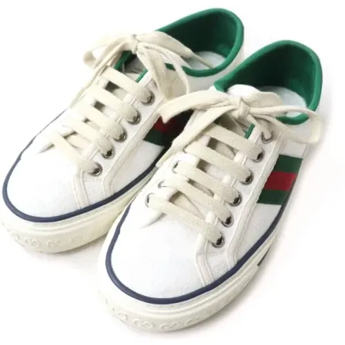 Pre-owned Leder sneakers - Gucci Vintage - Modalova