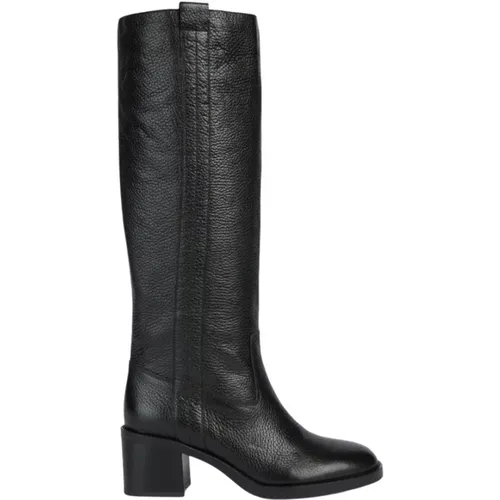 High Boots , female, Sizes: 4 UK - Geox - Modalova