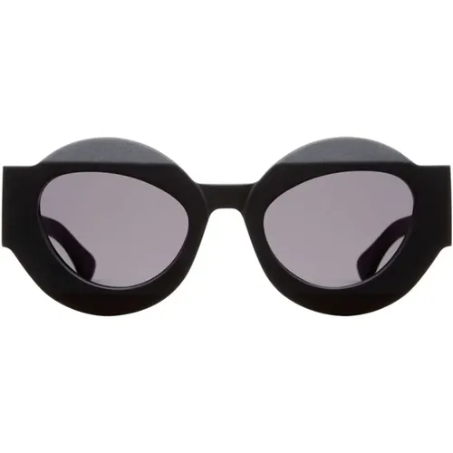 Designer Oval Sunglasses Maske X22 , unisex, Sizes: 49 MM - Kuboraum - Modalova