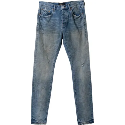 Slim Skinny FIT Denim Jeans , Herren, Größe: XL - Purple Brand - Modalova
