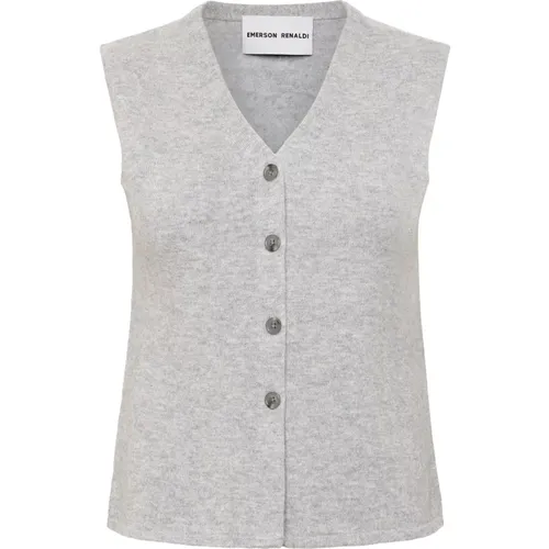 V-neck vest , female, Sizes: M - Emerson Renaldi - Modalova