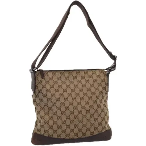 Pre-owned Canvas gucci-bags , female, Sizes: ONE SIZE - Gucci Vintage - Modalova