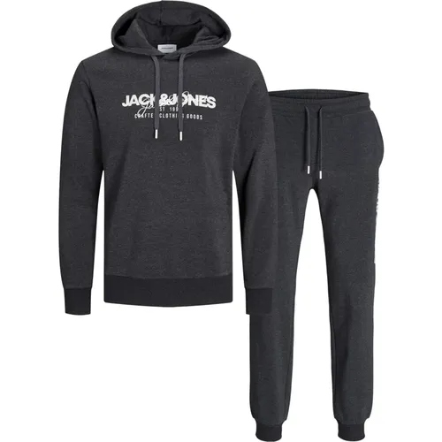 Alvis Kapuzenpullover mit Sweathose Set , Herren, Größe: L - jack & jones - Modalova