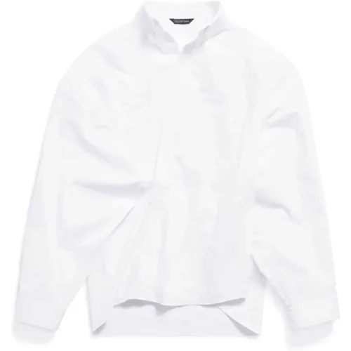 Weißes Wrap-Shirt Balenciaga - Balenciaga - Modalova