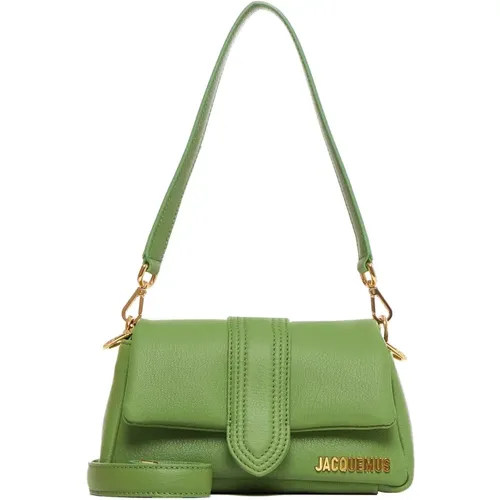 Leather Shoulder Bag with Handle , female, Sizes: ONE SIZE - Jacquemus - Modalova