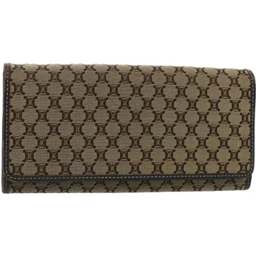 Pre-owned Canvas wallets , female, Sizes: ONE SIZE - Celine Vintage - Modalova