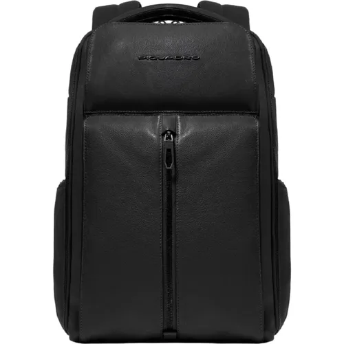 Schwarze Bucket Bag Rucksack für Reisen - Piquadro - Modalova