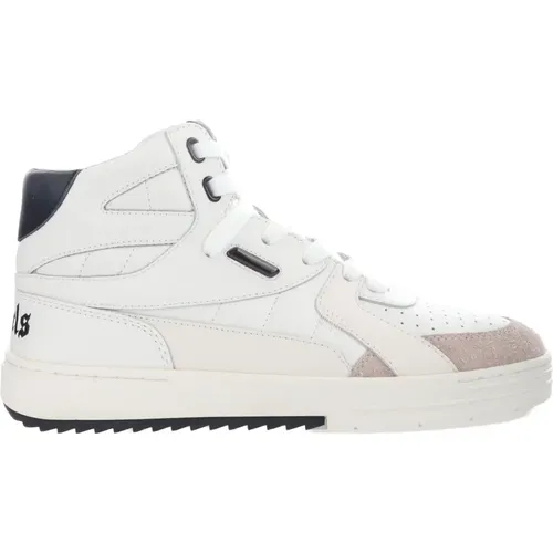 Weiße Hohe Sneakers , Damen, Größe: 37 EU - Palm Angels - Modalova