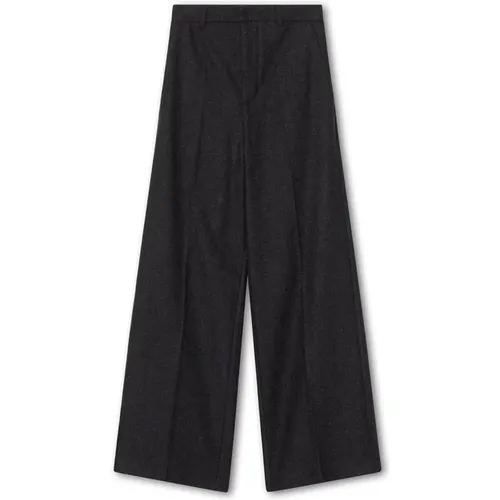 Classic Loose Fit Trousers , female, Sizes: XS, XL, M - Graumann - Modalova