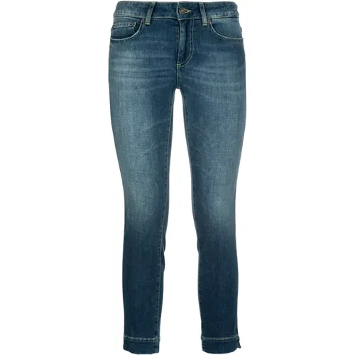 Slim Fit Jeans , Damen, Größe: W28 - Dondup - Modalova