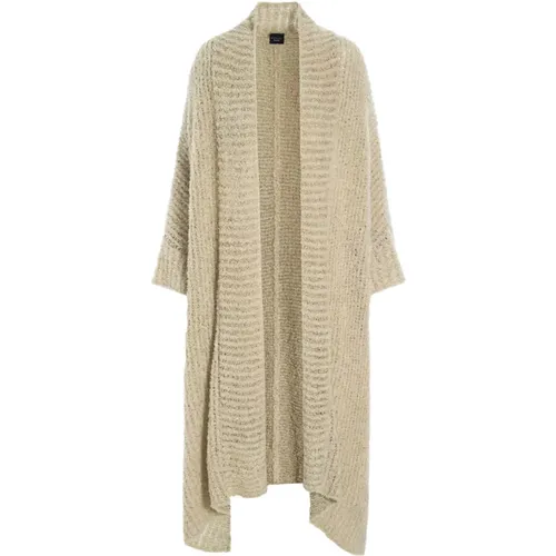 Soft Draped Cardigan Ice Coffee , female, Sizes: ONE SIZE - Bitte Kai Rand - Modalova