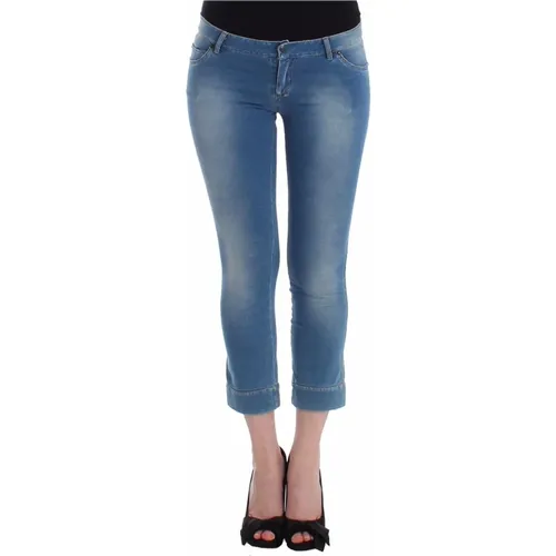 Cropped Jeans , Damen, Größe: S - Ermanno Scervino - Modalova