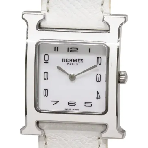 Pre-owned Metal watches , female, Sizes: ONE SIZE - Hermès Vintage - Modalova