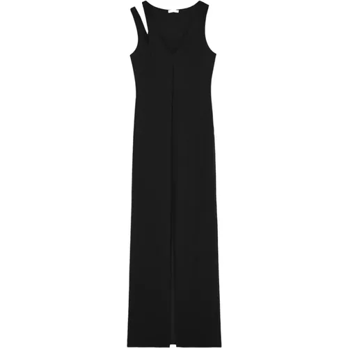 Asymmetric Jersey Dress , female, Sizes: S, M - PATRIZIA PEPE - Modalova