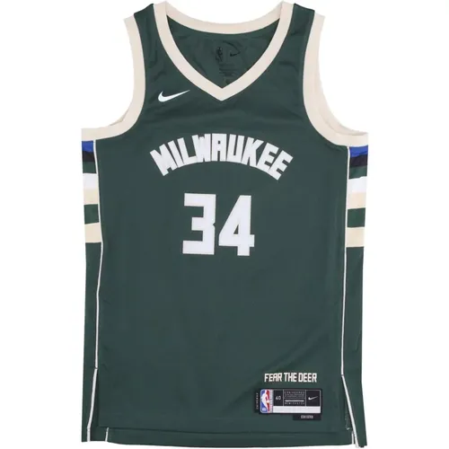 Basketball Tank Top Icon Edition Giannis Antetokounmpo , male, Sizes: XL, L, 3XL, 2XL, XS, S, M - Nike - Modalova