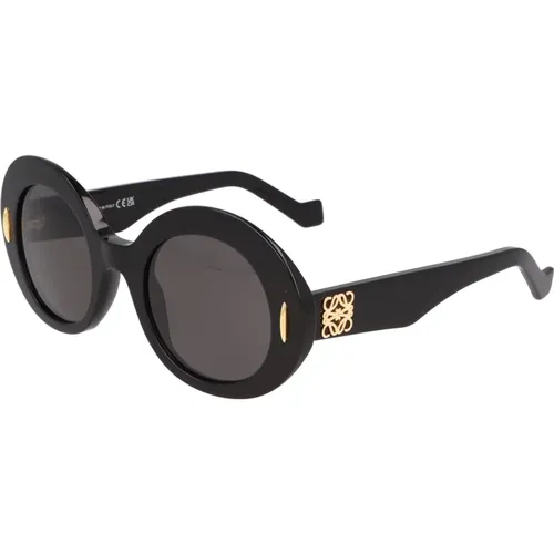 Stilvolle Sonnenbrille runde Fassung , unisex, Größe: 50 MM - Loewe - Modalova