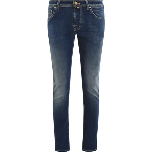 Mens Slim Fit Jeans , male, Sizes: W38, W34, W36 - Jacob Cohën - Modalova