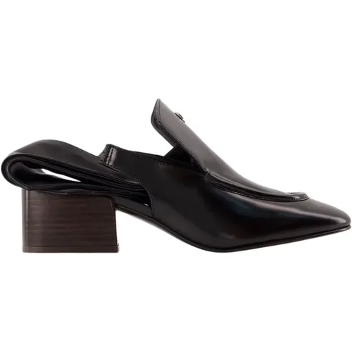 Leather Sling Back Loafers , female, Sizes: 7 UK, 6 UK, 8 UK, 4 UK, 5 UK - Coperni - Modalova