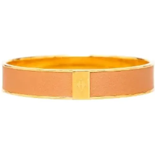 Pre-owned Leather bracelets , female, Sizes: ONE SIZE - Hermès Vintage - Modalova