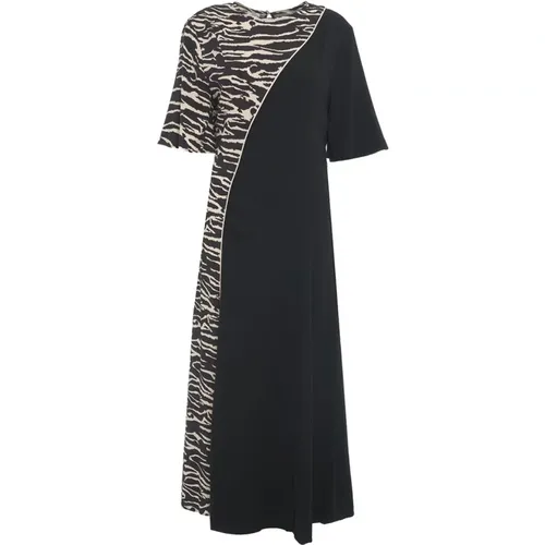 Anabel Animal Print Dress , female, Sizes: S, M - BAUM UND PFERDGARTEN - Modalova