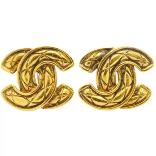 Pre-owned Metal chanel-jewelry , female, Sizes: ONE SIZE - Chanel Vintage - Modalova