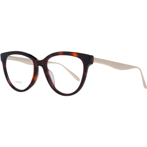 Braune Cat Eye Optische Brillen - Carolina Herrera - Modalova