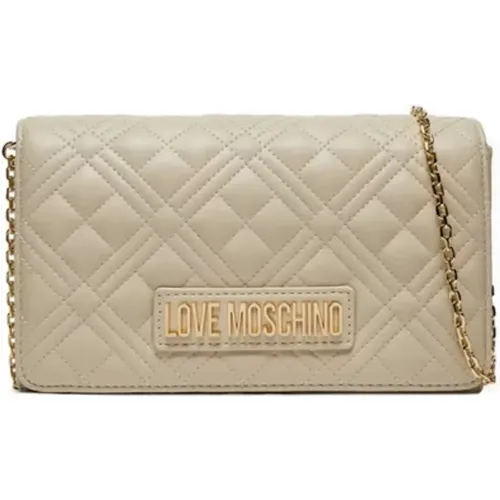 Stilvolle Ivory Taschen für Frauen - Love Moschino - Modalova