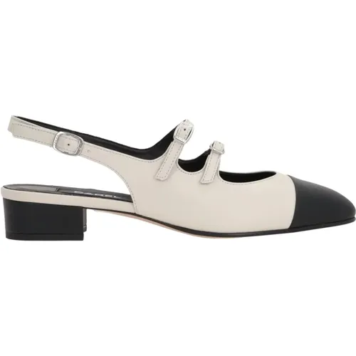 Slingback Mary-Jane mit Schnallen , Damen, Größe: 36 EU - Carel - Modalova