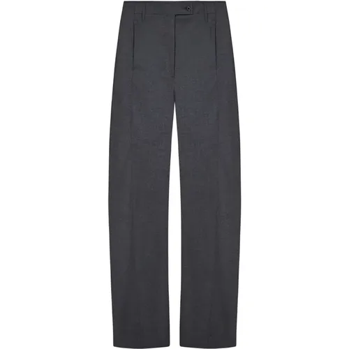 Graue Hose Aw24 Damenbekleidung , Damen, Größe: L - Remain Birger Christensen - Modalova