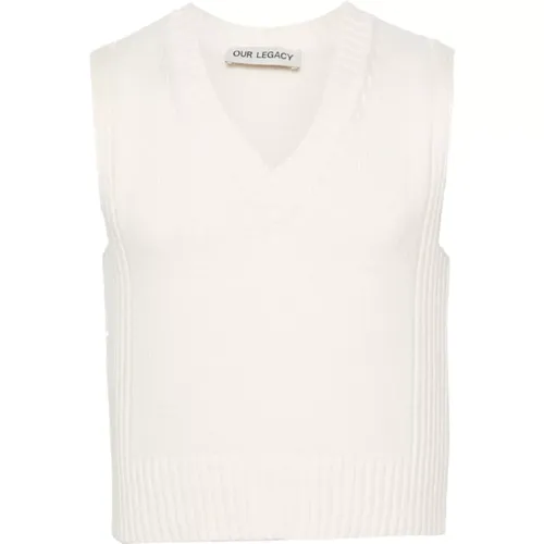 Michigan Tank Off-White , male, Sizes: M - Our Legacy - Modalova