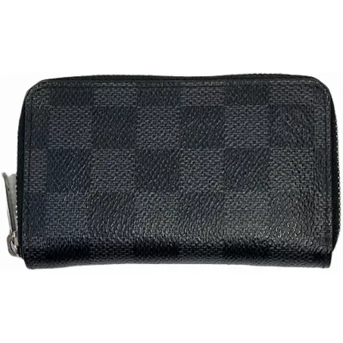 Pre-owned Canvas wallets , male, Sizes: ONE SIZE - Louis Vuitton Vintage - Modalova