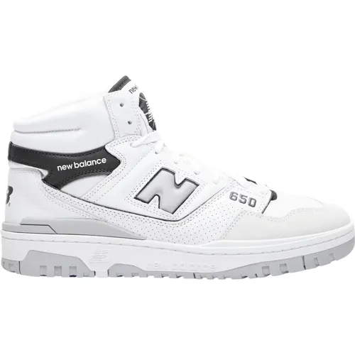 High Top Leather Sneakers , male, Sizes: 12 1/2 UK, 8 1/2 UK, 9 1/2 UK, 12 UK, 7 1/2 UK, 10 1/2 UK, 9 UK, 6 1/2 UK, 10 UK, 7 UK, 11 UK, 8 UK - New Balance - Modalova