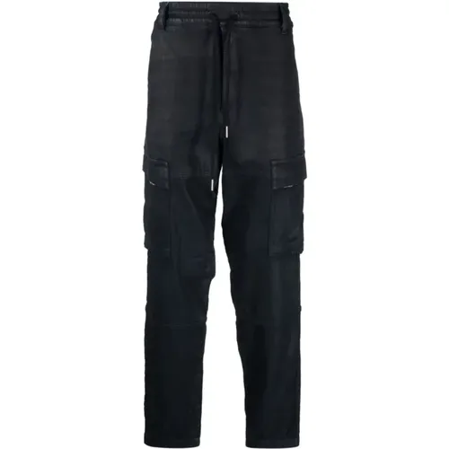 Slim-fit Trousers , male, Sizes: W30, W32 - Diesel - Modalova