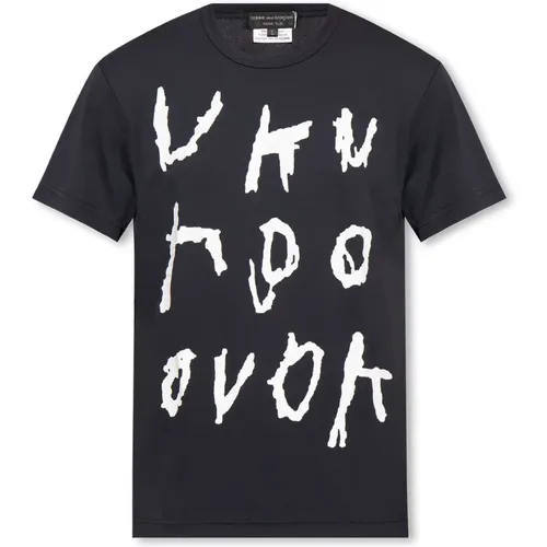 Bedrucktes T-Shirt - Comme des Garçons - Modalova