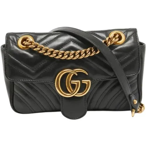 Pre-owned Leather shoulder-bags , female, Sizes: ONE SIZE - Gucci Vintage - Modalova