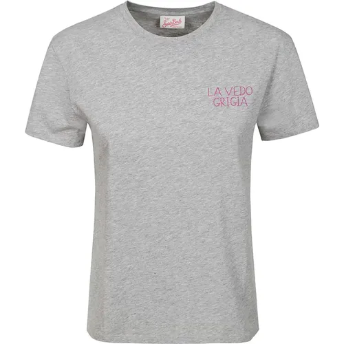 T-Shirts , Damen, Größe: L - MC2 Saint Barth - Modalova